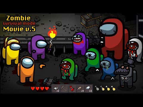 Survival Mode 🛠 Among Us Zombie - Full Movie v.5