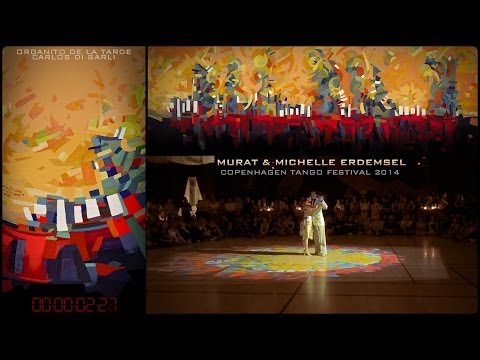 Murat and Michelle, Organito De La Tarde Visualization, Copenhagen Tango Festival 2014