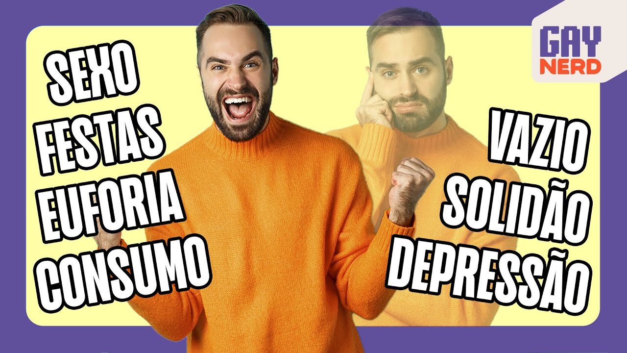 Gays exageram na FARRA? Pesquisa diz que PRAZER DEMAIS pode causar SOFRIMENTO │ GAY NERD