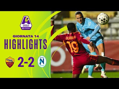 Roma-Napoli W. 2-2 | Doppietta di Banusic che riacciuffa le giallorosse | #SerieAWomenAthora