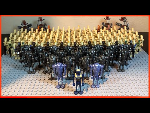 HUGE LEGO Separatist battle droid ARMY! 125+ droids! Rare tactical droid and blue super battle droid