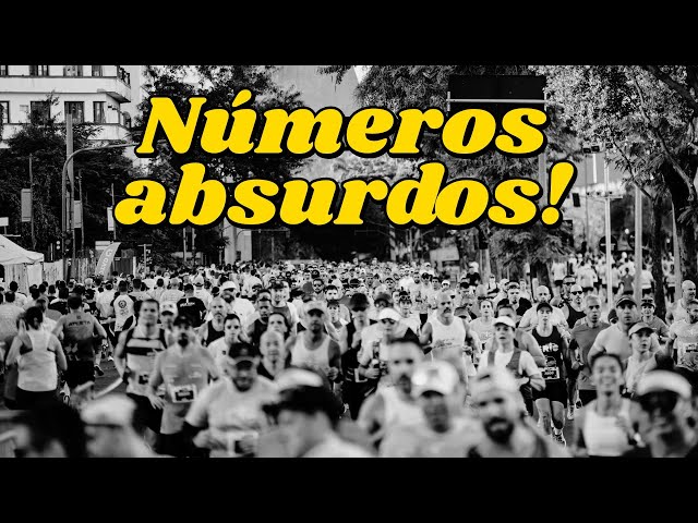 OS NÚMEROS da MARATONA do RIO são absurdos