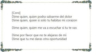 Frankie J - Quién Lyrics