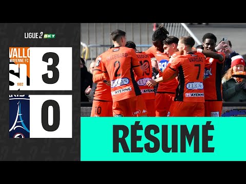 STADE LAVALLOIS MFC - PARIS FC (3-0) - highlights - Week 27 -  Ligue 2 BKT 24/25