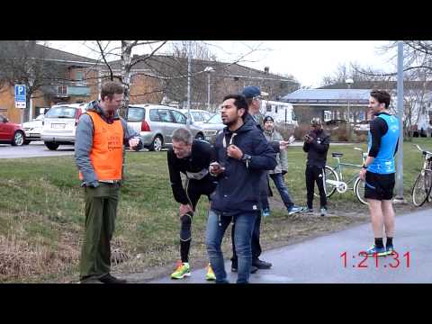 Örebro AIK Halvmaraton 2015 - Start och Mål