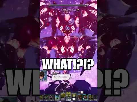 Level 75 Dark Falz Aegis Ball skip? In a PUG?