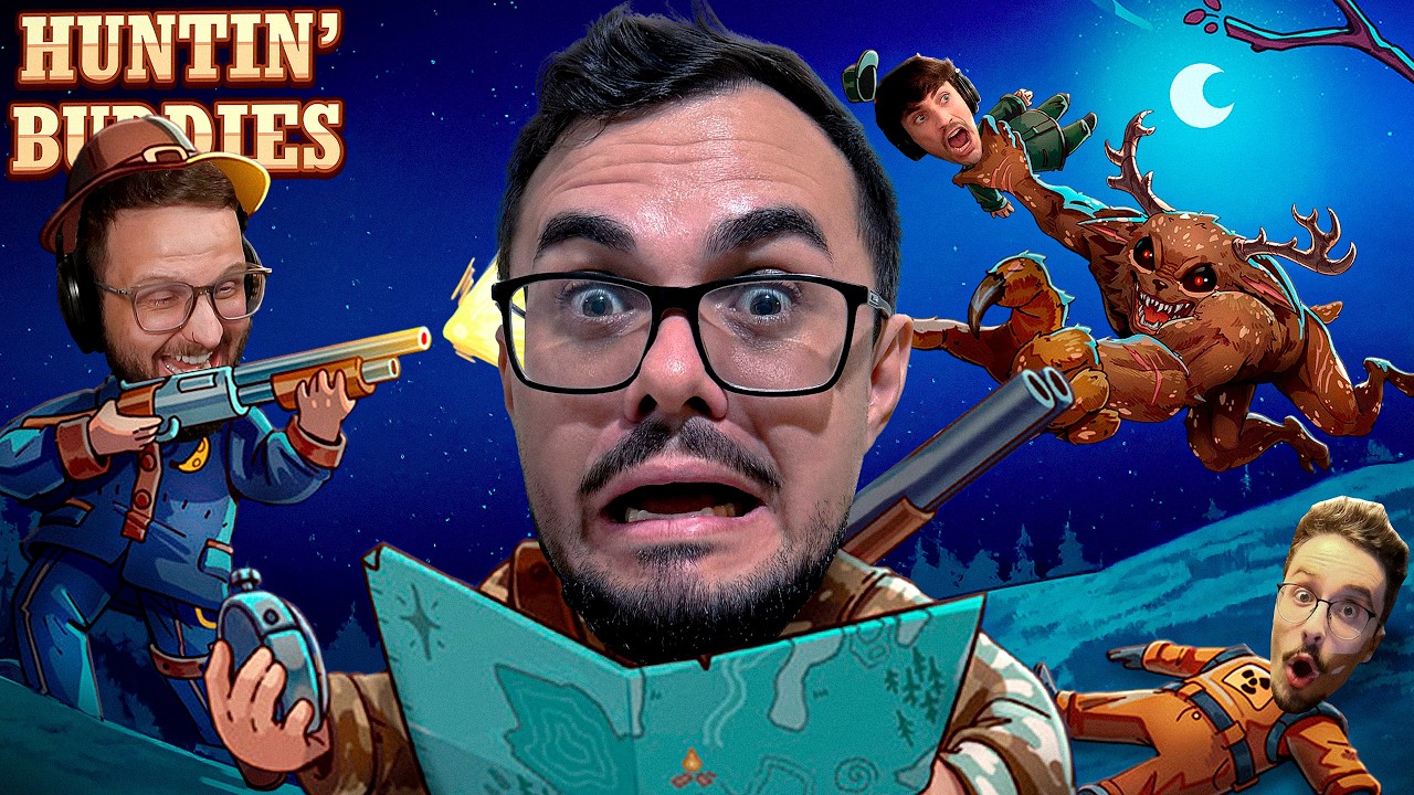 JOGO DE CAÇAR MONSTROS SINISTRO QUE O CAP INDICOU - HUNTIN BODIES