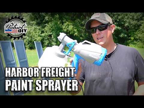Avanti HVLP Paint Sprayer From Harbor Freight
