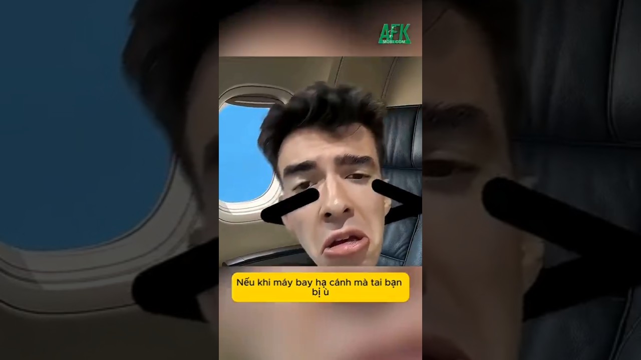 Máy bay hạ cạnh mà bị ù tai phải làm sao?