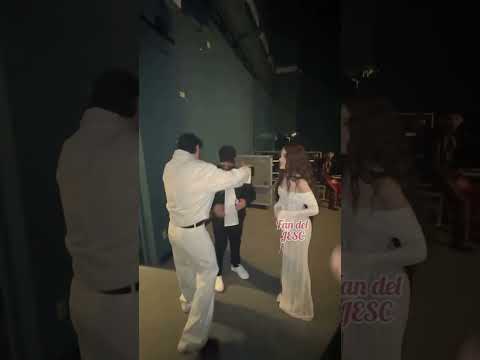 Parg (🇦🇲 ESC 2025) with Maléna (🇦🇲 JESC 2021🥇) and tokionine (Maléna's producer) on December 2024