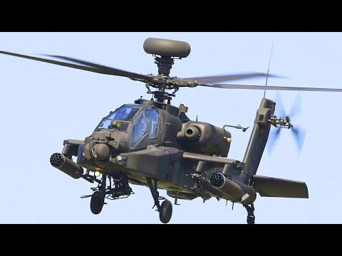 AH 64 Apache Guardian most powerful attack Helicopters  in the World