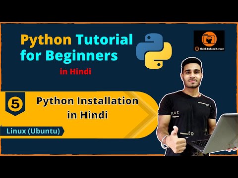 5 Install Python On Linux Ubuntu Python Tutorials For Beginners Hindi
