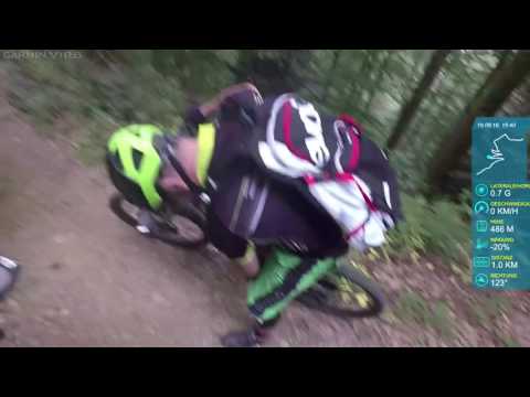 Trail vom Bärenfels nach Wehr