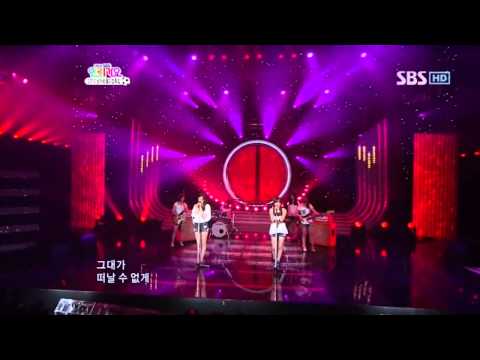 Davichi - Time please stop (다비치 - 시간아 멈춰라)  @ SBS Inkigayo 인기가요 100523
