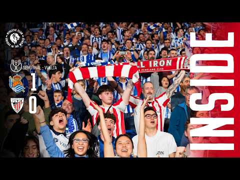 Imagen de portada del video INSIDE I Real Sociedad 1-0 Athletic Club I Semi-final - SECOND LEG I 2025/26