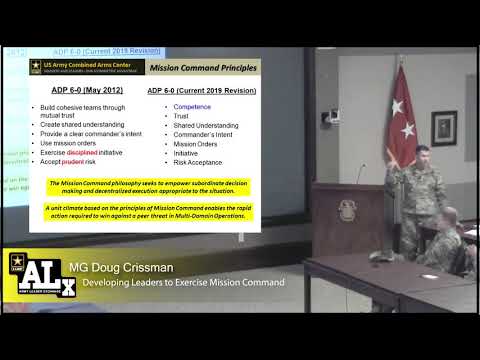 Army Leader Requirements Model