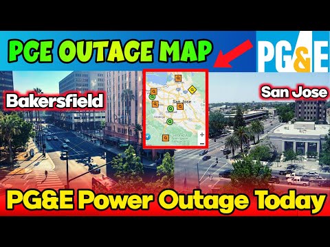 Pge Power Outage Map Ca