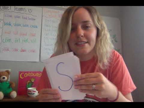 Letter sounds and vowel review with Mrs. Warren