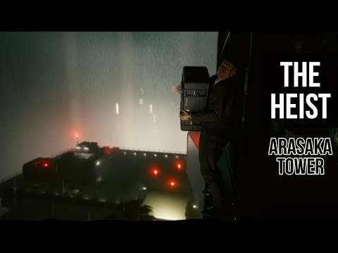 Cyberpunk 2077 The Heist - Stealth / Non-Lethal Takedowns Only  Gameplay