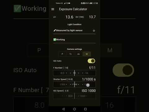 Exposure Calculator