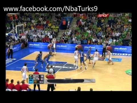 Ersan İlyasova Block ve Basketfaul ! TURKEY-FRANCE (Eurobasket2011)