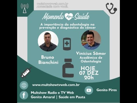 MOMENTO SAÚDE - BRUNO BIANCHINI - CONVIDADA GEANE VIDAL NICÁCIO - SMS UBA - MG