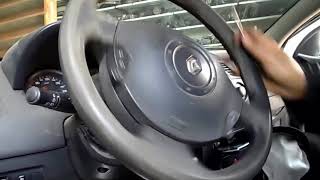 VOLANT ET AIRBAG  megane 2 -  mecanique mokhtar@mecaniquemokhtartunisie-