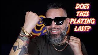 GOLDFEVERMIAMI GOLD OVER SILVER PLATING..HOW'S IT HOLDING UP