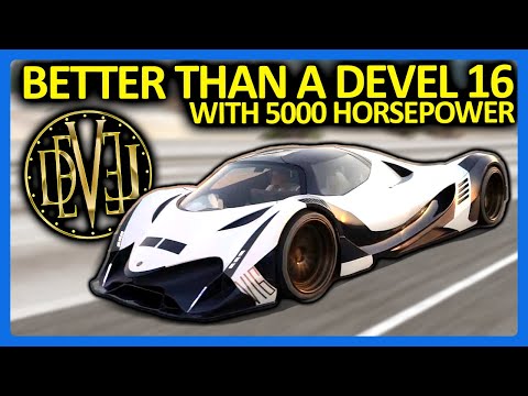 Building a Car FASTER Than a 5000 Horsepower Devel 16 in BeamNG!!