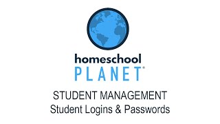 Student Login and Passwords