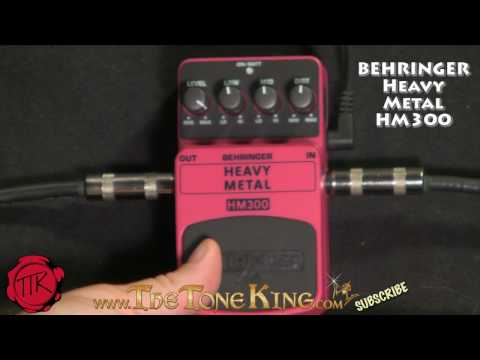 Обзор педали эффектов Behringer HM300