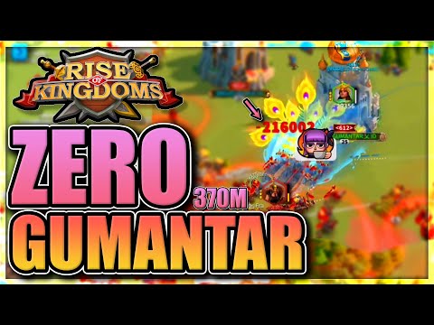 Rallies on 370M Gumantar in Rise of Kingdoms [Outrageous skill damage and reports]