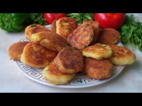 Potato Cutlets with ground meat Картофельные зразы  рецепт  English subtitles