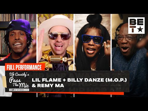 Lil Flame, Billy Danze (M.O.P.) & Remy Ma Perform "Ante Up" | Pass The Mic | Hip Hop Awards '22