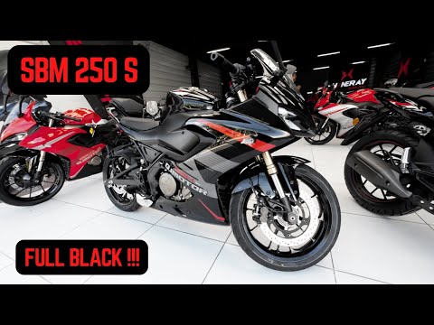 SBM 250 S - FULL BLACK 🔥