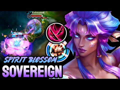 WILD RIFT KARMA - SPIRIT BLOSSOM KARMA GAMEPLAY - SOVEREIGN RANKED