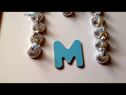 A to Z letters with some sweet candies for kids.learn alphabets for kids.