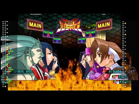 Project Justice 🆚 TheALLRANDOMMAN VS drilltail | Fightcade #fightcade2 #fightcade #capcom #snk