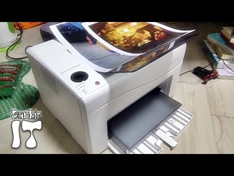 후지 제록스 칼라 레이저 프린터 CP116W 구입 리뷰 Fuji xerox docuprint color