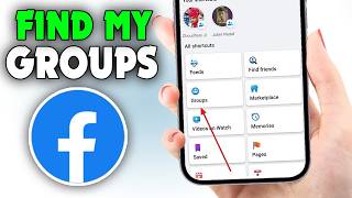 How to Find My Groups on Facebook