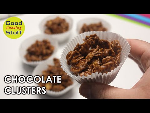 Chocolate Cornflake Clusters | Delicious Cornflake Clusters Recipe | Good Stuff Cooking