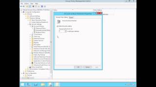 Password & Account Policies - Windows Server 2012 R2