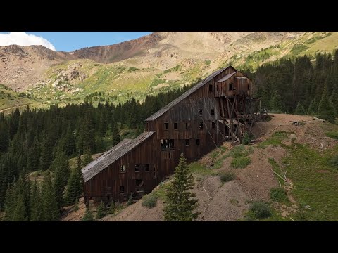 A Visit to the historic Champion Mill - - Halfmoon Gulch