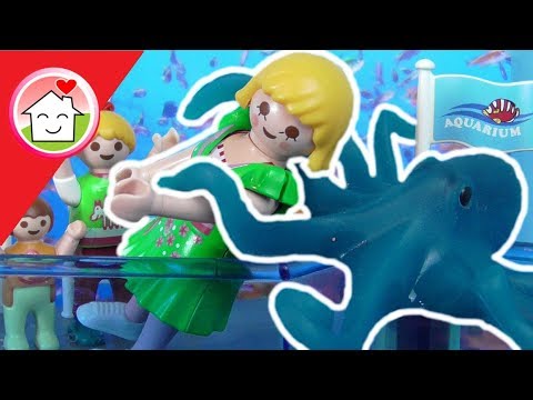 Playmobil Film deutsch Im Aquarium  / Kinderfilm / Kinderserie von Familie Hauser