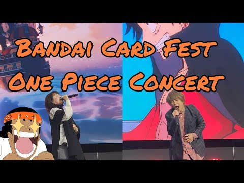 Hiroshi Kitadani & Maki Otsuki One Piece Performance at Bandai Card Fest Los Angeles