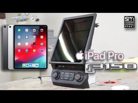 Ford F150 iPad PRO 12.9" DASH MOD!