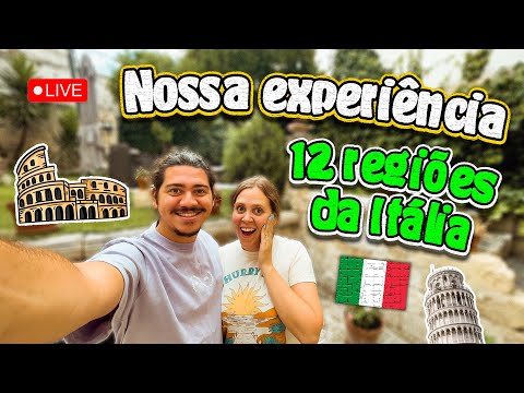 Como foi conhecer 12 regiões da Itália e qual foi a nossa experiência