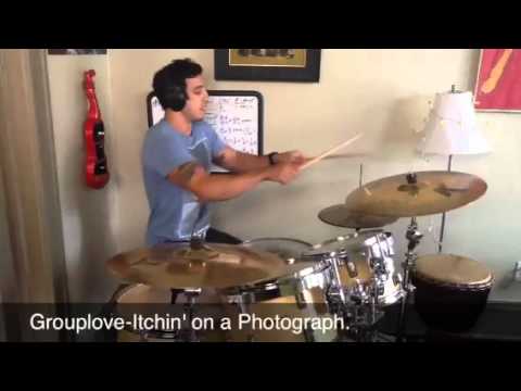 Grouplove-Itchin'. Johnny bell drum cover!