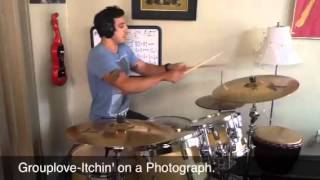 Grouplove-Itchin'. Johnny bell drum cover!