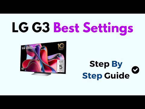 LG G3 Best Settings